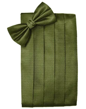 Fern Herringbone Kids Cummerbund